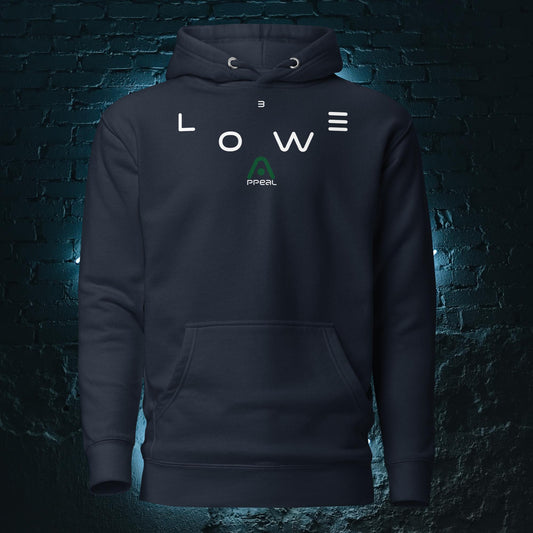 GREEN LEAF EFFECT HOODIE