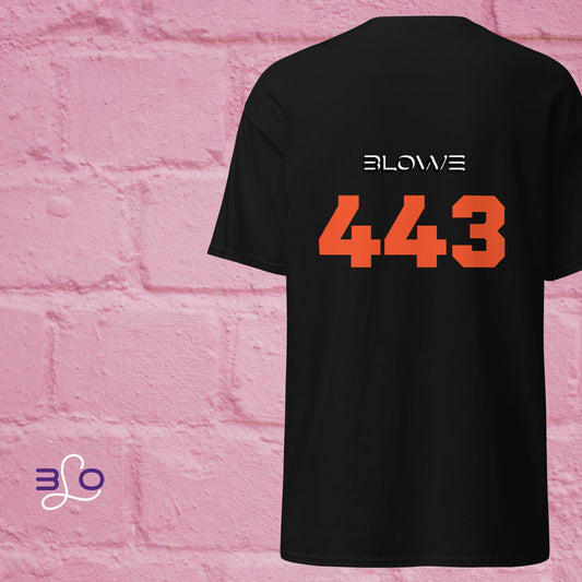 443 (BACK OF SHIRT)